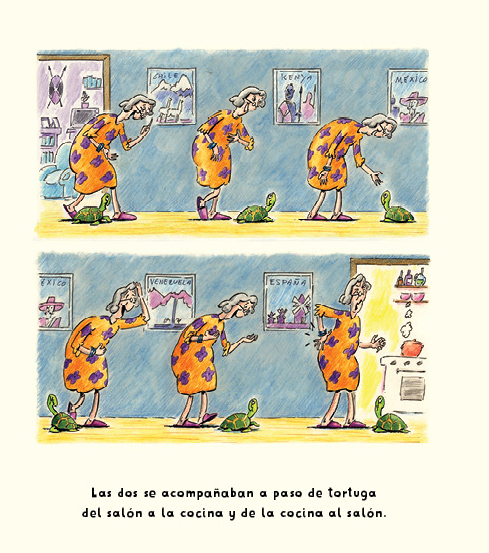 Ilustración de Las tortugas nunca duermen