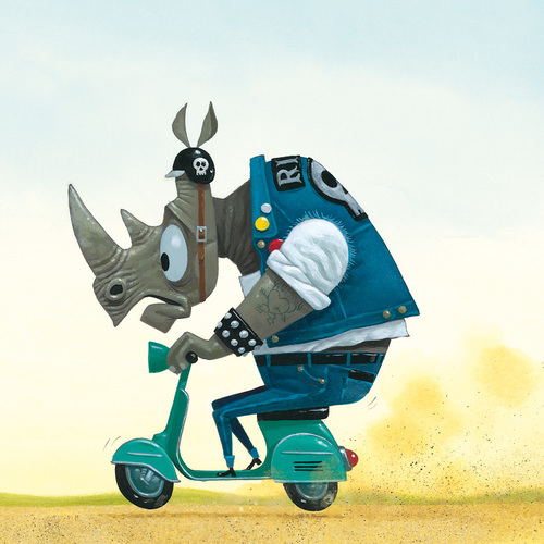 Ilustración de El garaje de Gus