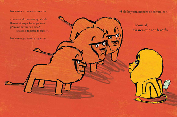 Ilustración de Cómo ser un león