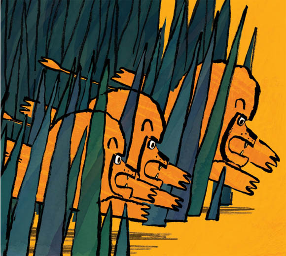 Ilustración de Cómo ser un león