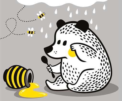 Ilustración de ¡Vaya cara!
