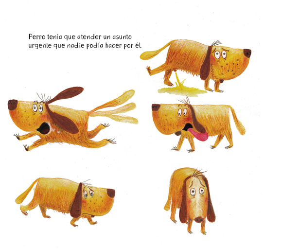 Ilustración de Como el perro y el gato