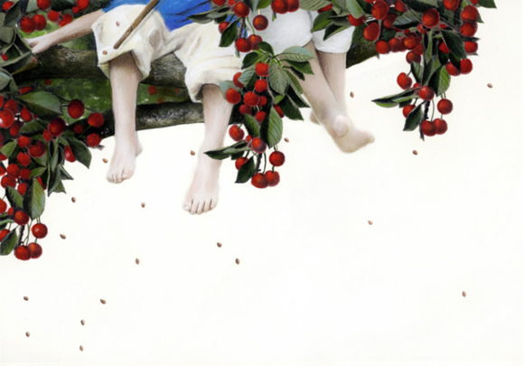 Ilustración de El verano de las cerezas
