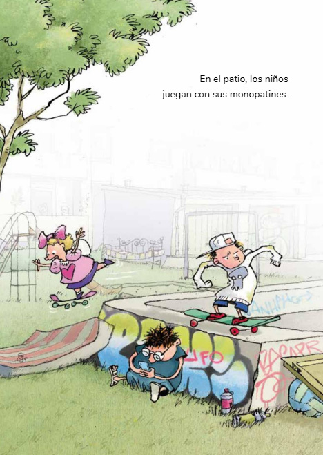 Ilustración de Sara y Pelanas