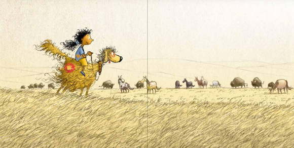 Ilustración de Sara y Pelanas