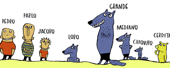 Ilustración de Uno, dos, tres. ¿Qué ves?