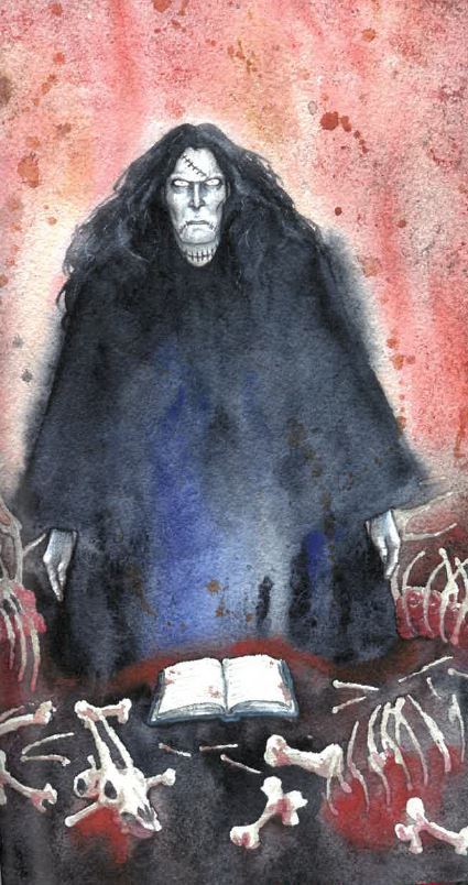 Ilustración de Frankenstein resuturado