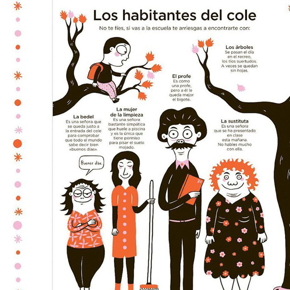 Ilustración de Los secretos del cole