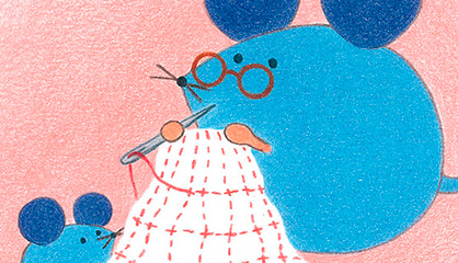 Ilustración de Bocchi + Pocchi. Historia de dos calcetines