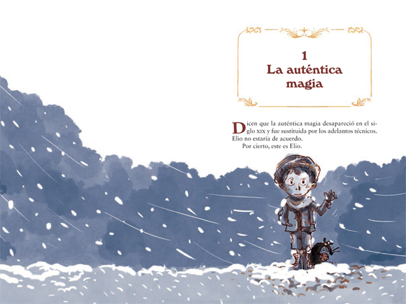 Ilustración de Elio. Una historia animatográfica