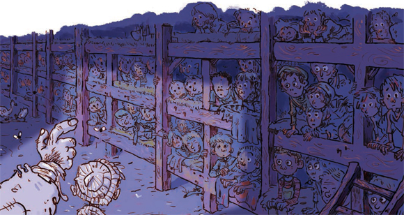 Ilustración de Elio. Una historia animatográfica