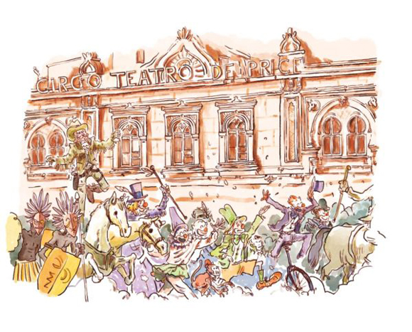 Ilustración de Elio. Una historia animatográfica