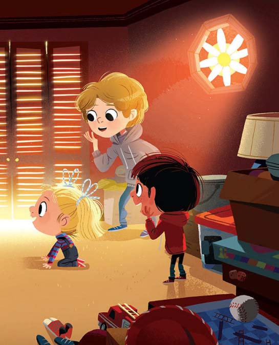 Ilustración de E. T. El Extraterrestre