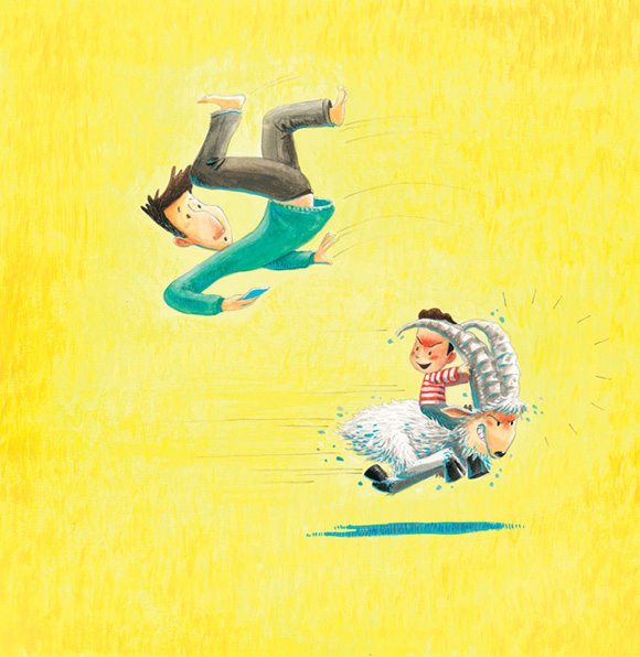 Ilustración de Las rabietas de Simón