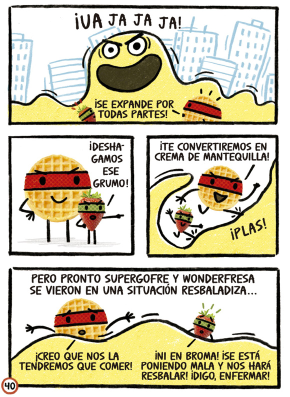 Ilustración de Super-Narval y Medu Shock