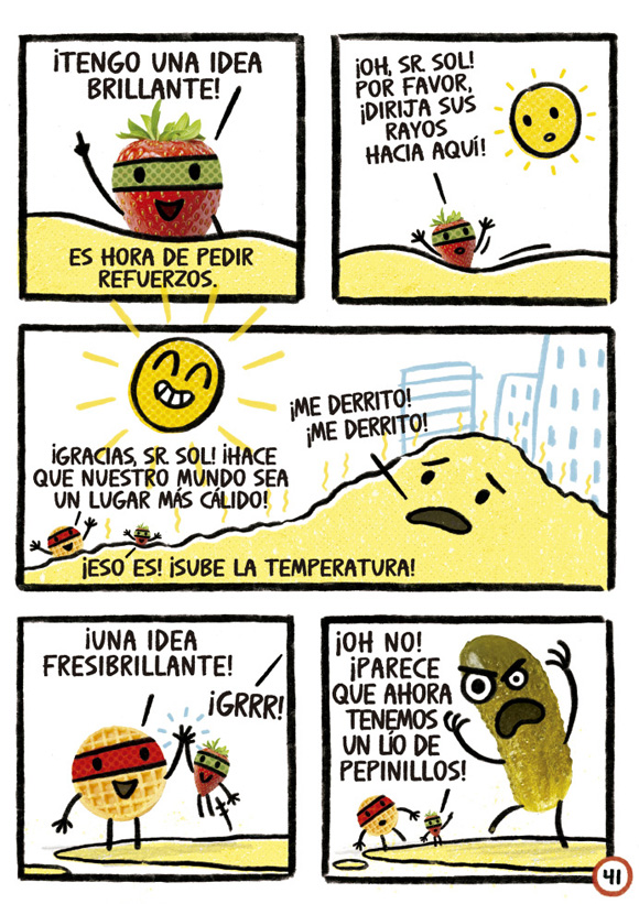 Ilustración de Super-Narval y Medu Shock
