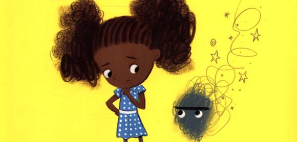 Ilustración de La preocupación de Lucía