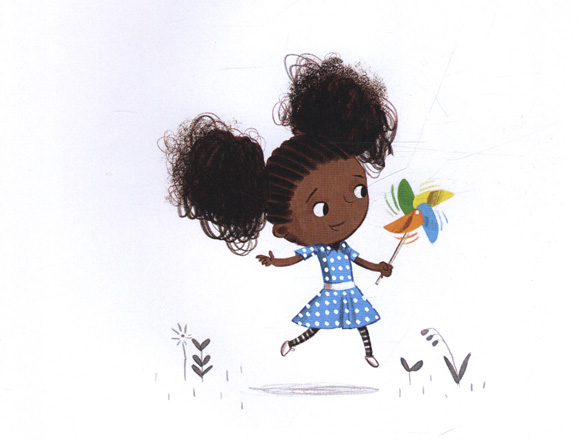 Ilustración de La preocupación de Lucía