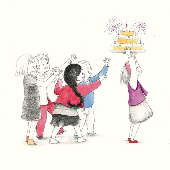 Ilustración de ¡Feliz Cumpleaños!