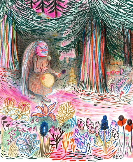 Ilustración de Cuentos de Mamá Osa
