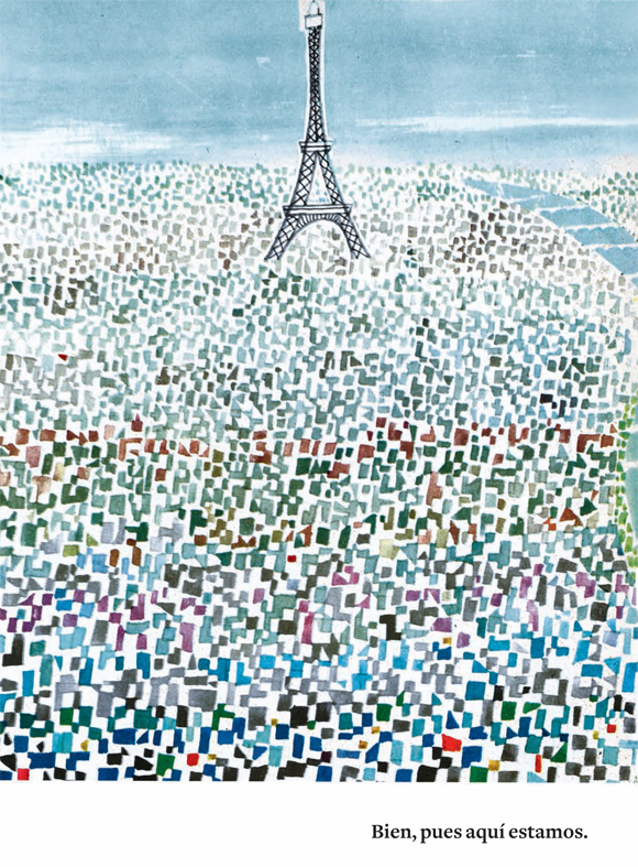 Ilustración de Esto es París