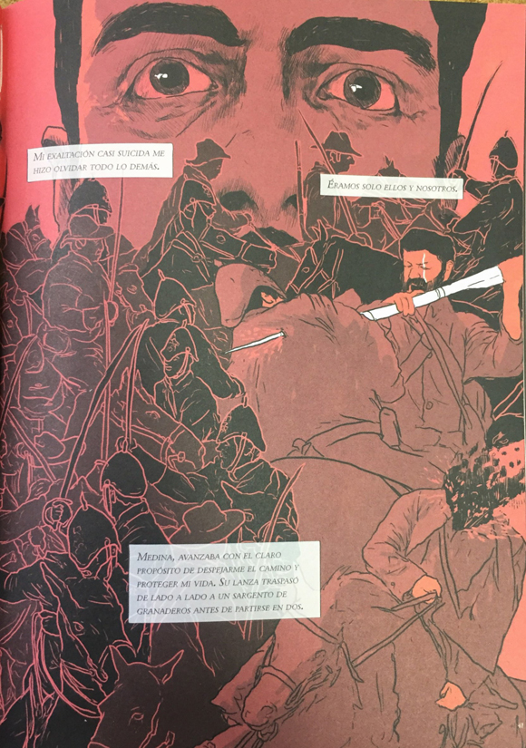 Ilustración de Tanta sangre vista