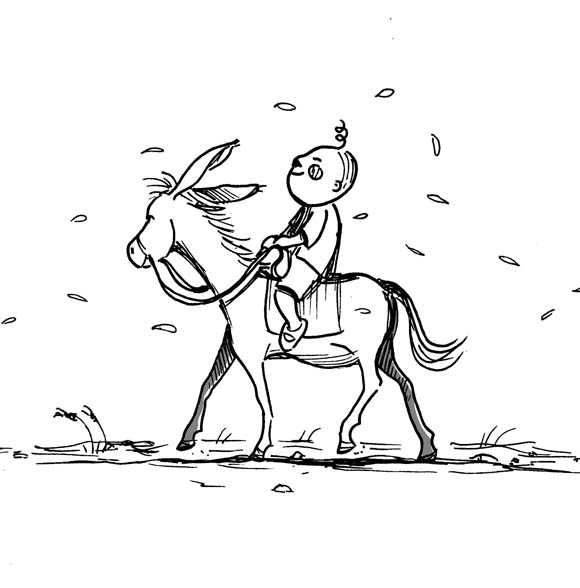 Ilustración de Los días pequeños