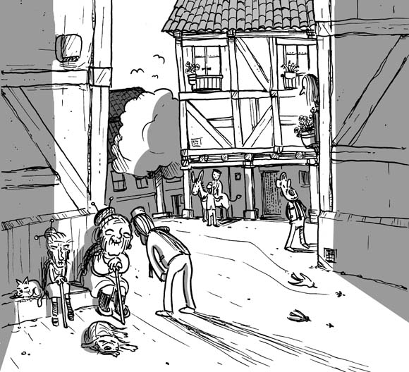 Ilustración de Los días pequeños