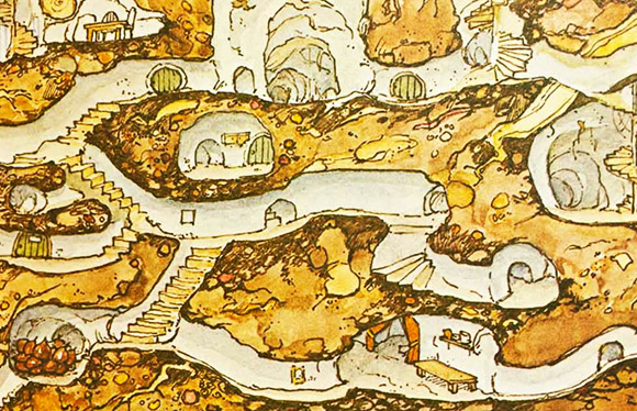 Ilustración de Cuento de otoño