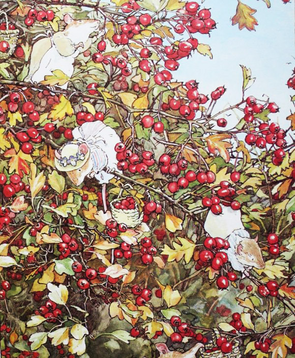 Ilustración de Cuento de otoño