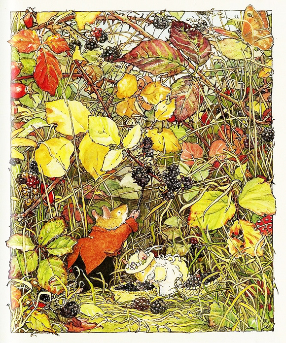 Ilustración de Cuento de otoño