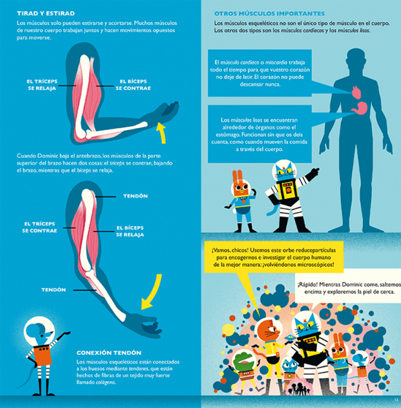 Ilustración de El Profesor Astro Cat y La Odisea del Cuerpo Humano