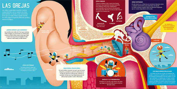 Ilustración de El Profesor Astro Cat y La Odisea del Cuerpo Humano