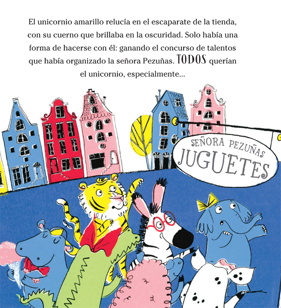 Ilustración de Quiero ganar ese unicornio