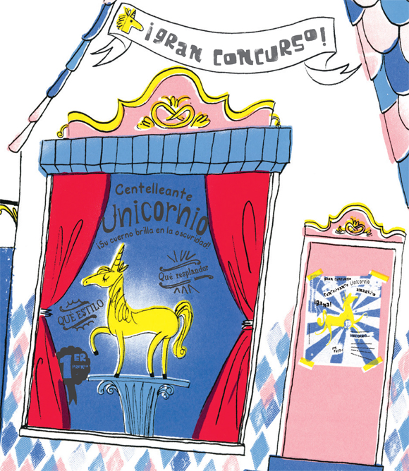 Ilustración de Quiero ganar ese unicornio