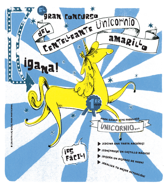 Ilustración de Quiero ganar ese unicornio