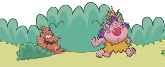 Ilustración de Babak. ¡Vaya trasto, Cloroplasto!