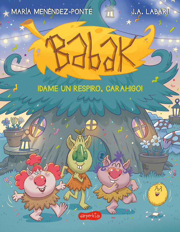 Ilustración de Babak. ¡Vaya trasto, Cloroplasto!