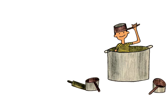 Ilustración de Una fiesta de disfraces