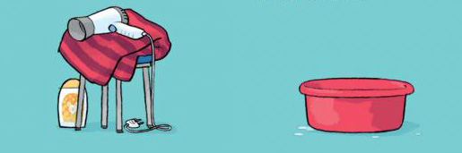 Ilustración de ¡Al baño, Conejito!