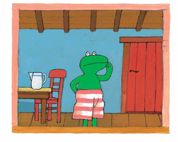 Ilustración de SAPO y un día muy especial