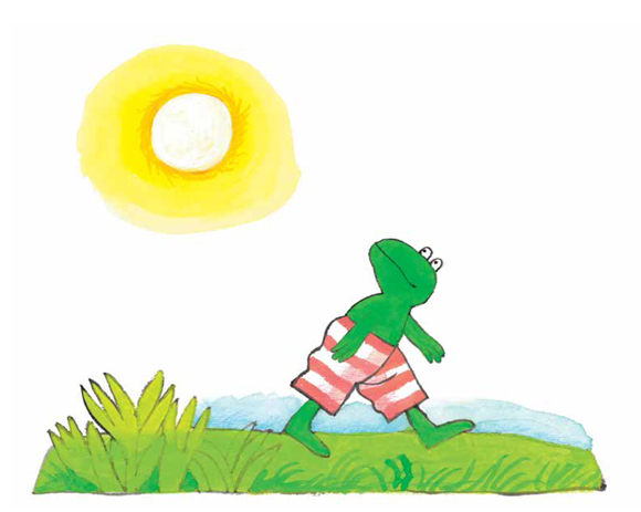 Ilustración de SAPO y un día muy especial
