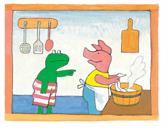 Ilustración de SAPO y un día muy especial