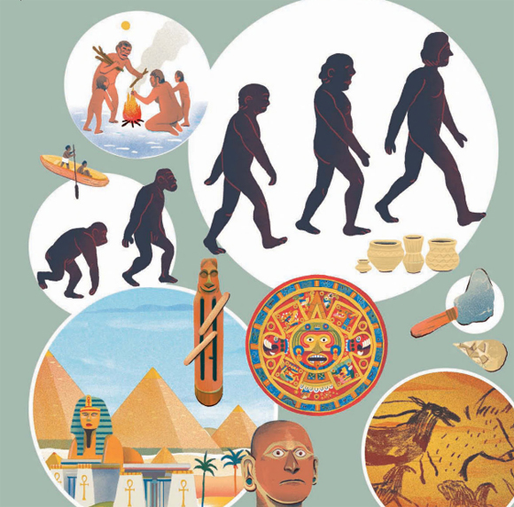 Ilustración de Mundo humano