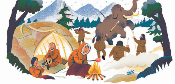 Ilustración de Mundo humano