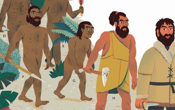 Ilustración de Mundo humano