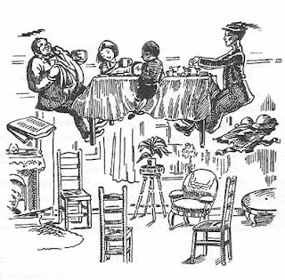 Ilustración de Mary Poppins. Vuelve Mary Poppins