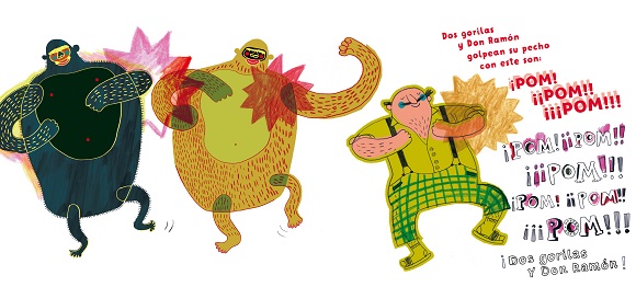 Ilustración de ¡Pom! ¡¡Pom!! ¡¡¡Pom!!!