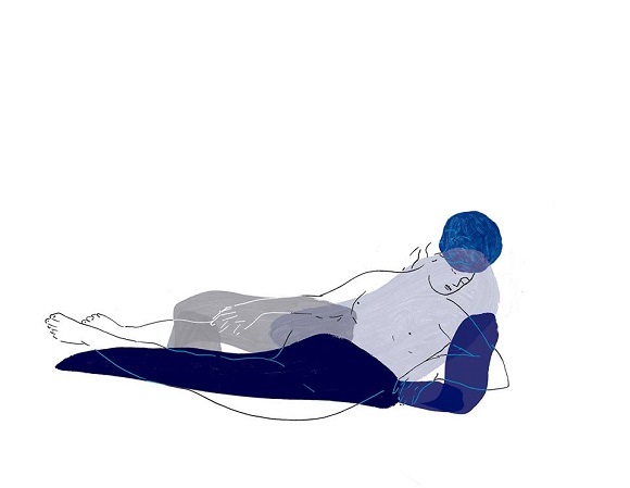 Ilustración de Amantes