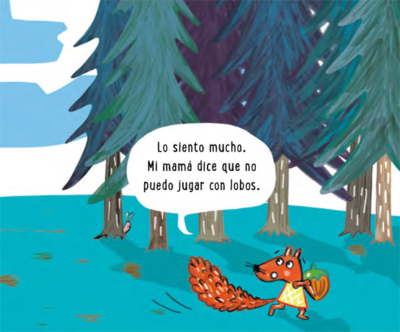 Ilustración de ¿Quién tiene miedo del lobito?